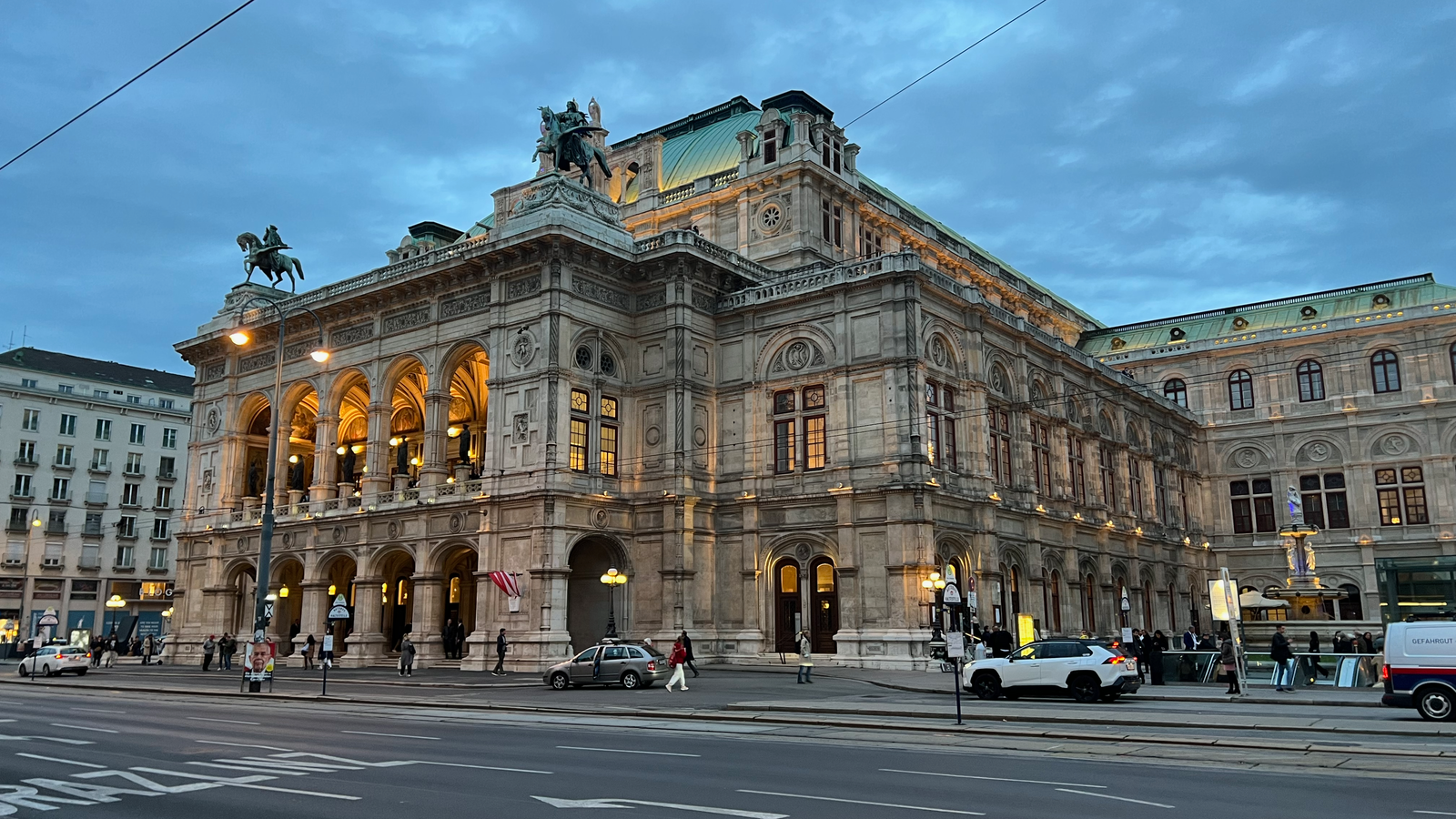 Twilight Elegance at the Vienna Opera — Vienna, Austria