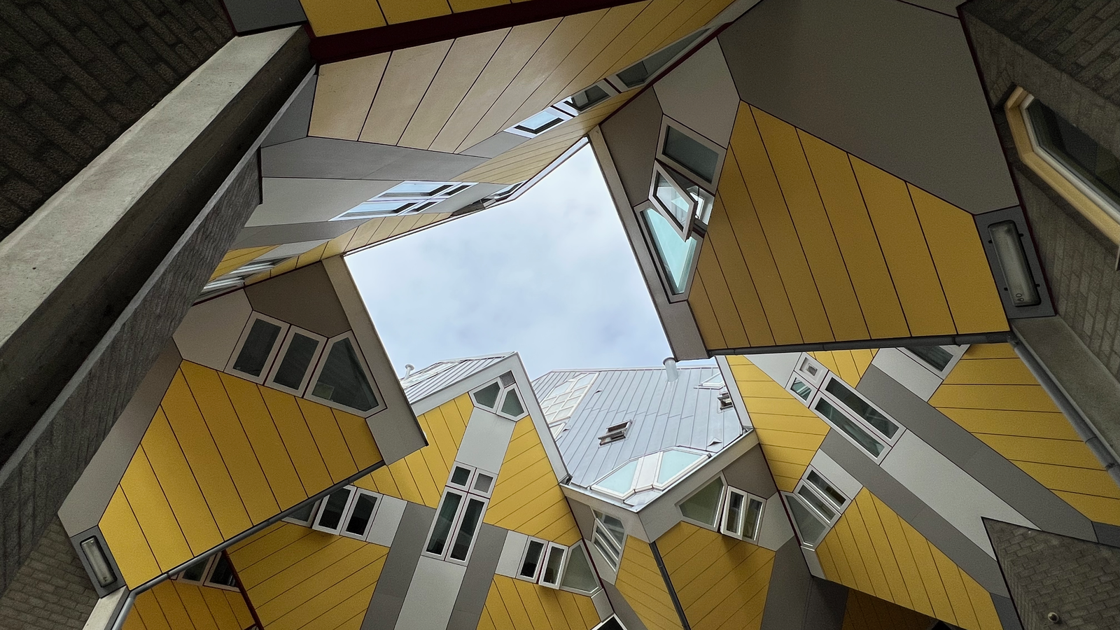 Geometric Horizons of the Cube Houses — Rotterdam, Netherlands