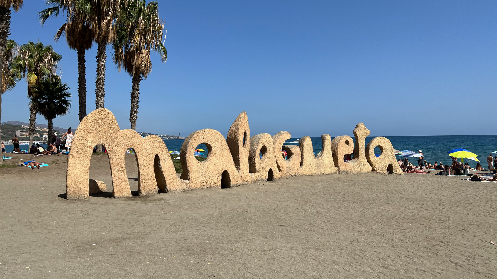Sun-Drenched Days on Malagueta Beach — Malaga, Spain