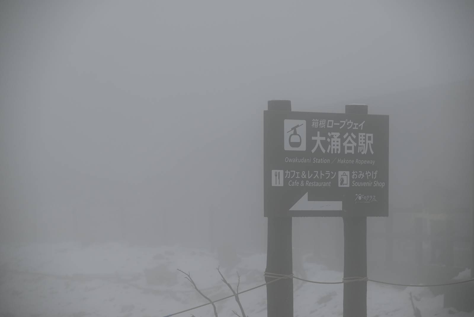 Shrouded Paths of Owakudani — Hakone, Japan