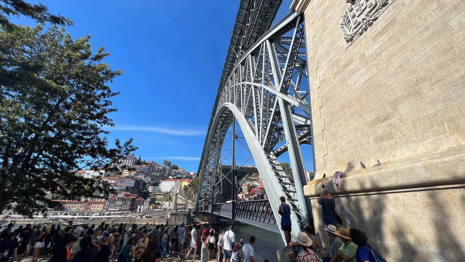 Under the Arch of Dom Luís — Porto, Portugal
