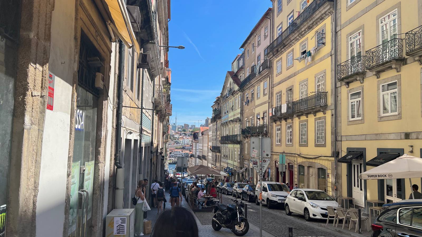 Midday Shadows in Historic Porto — Porto, Portugal