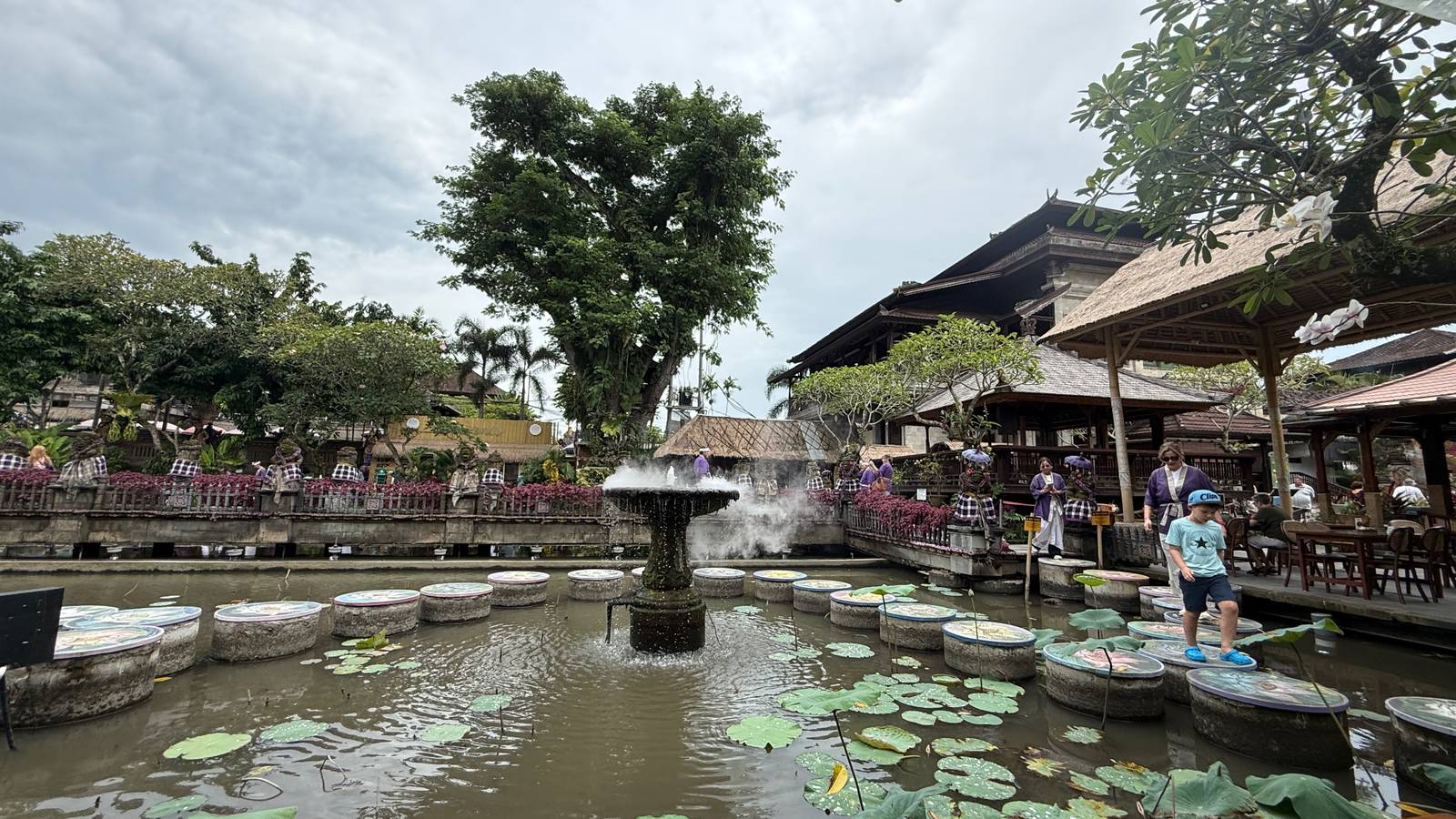 Reflections in a Balinese Water Garden — Bali, Indonesia