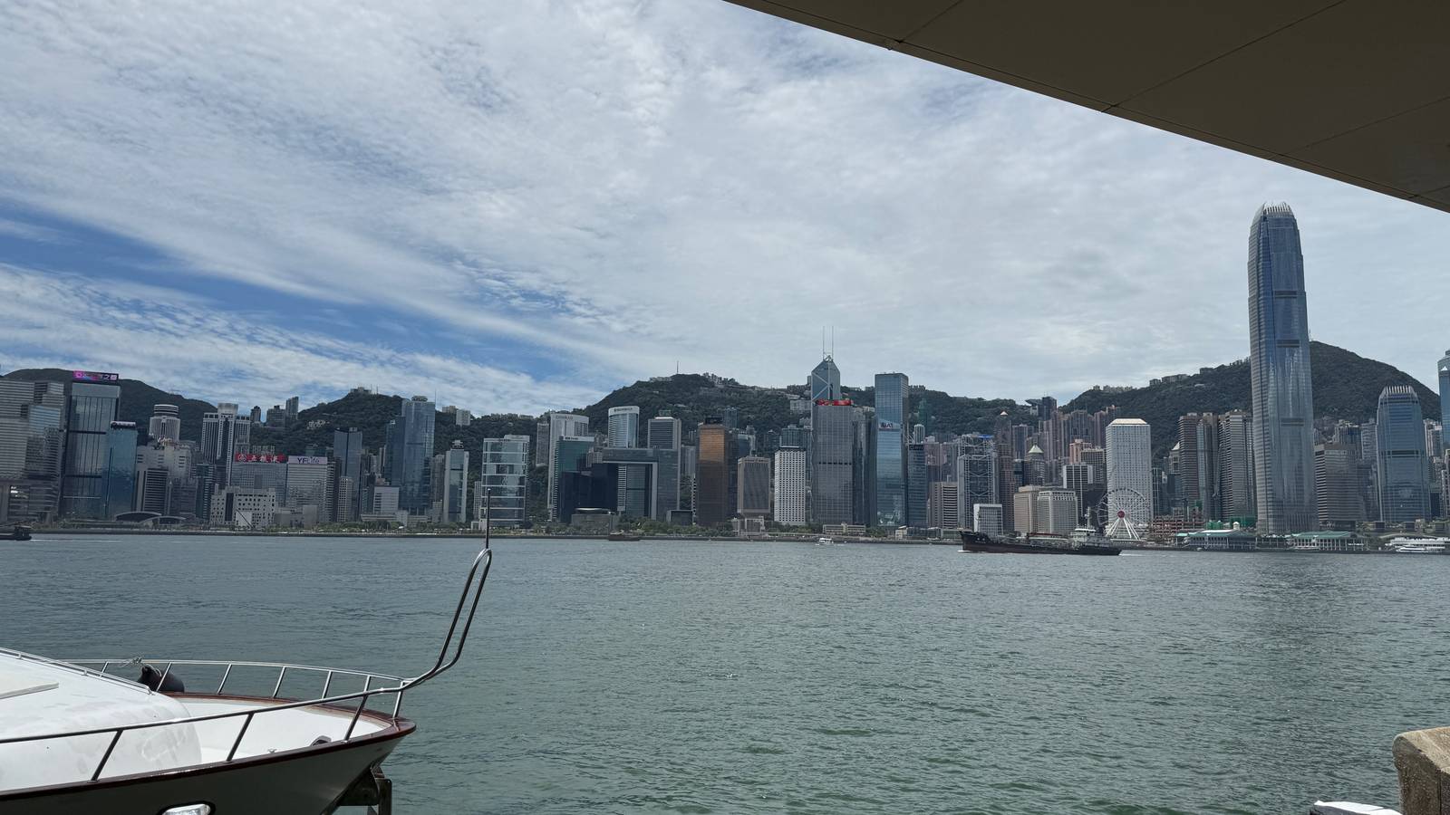 Skyline Mirage Across Victoria Harbour — Hong Kong, China