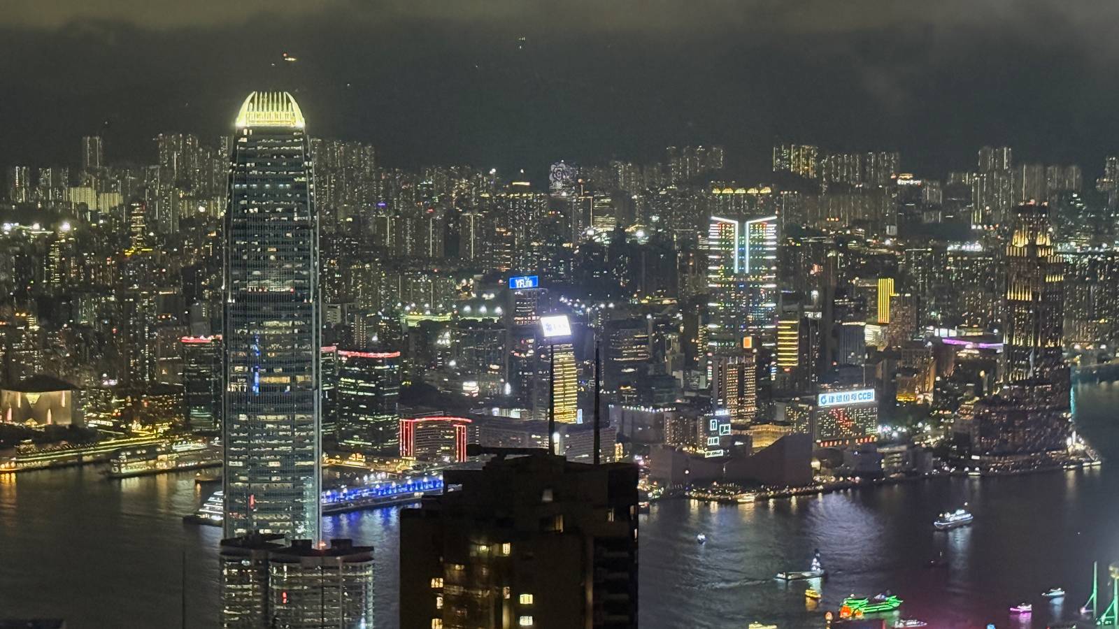 A Metropolis Cloaked in Midnight Light — Hong Kong, China