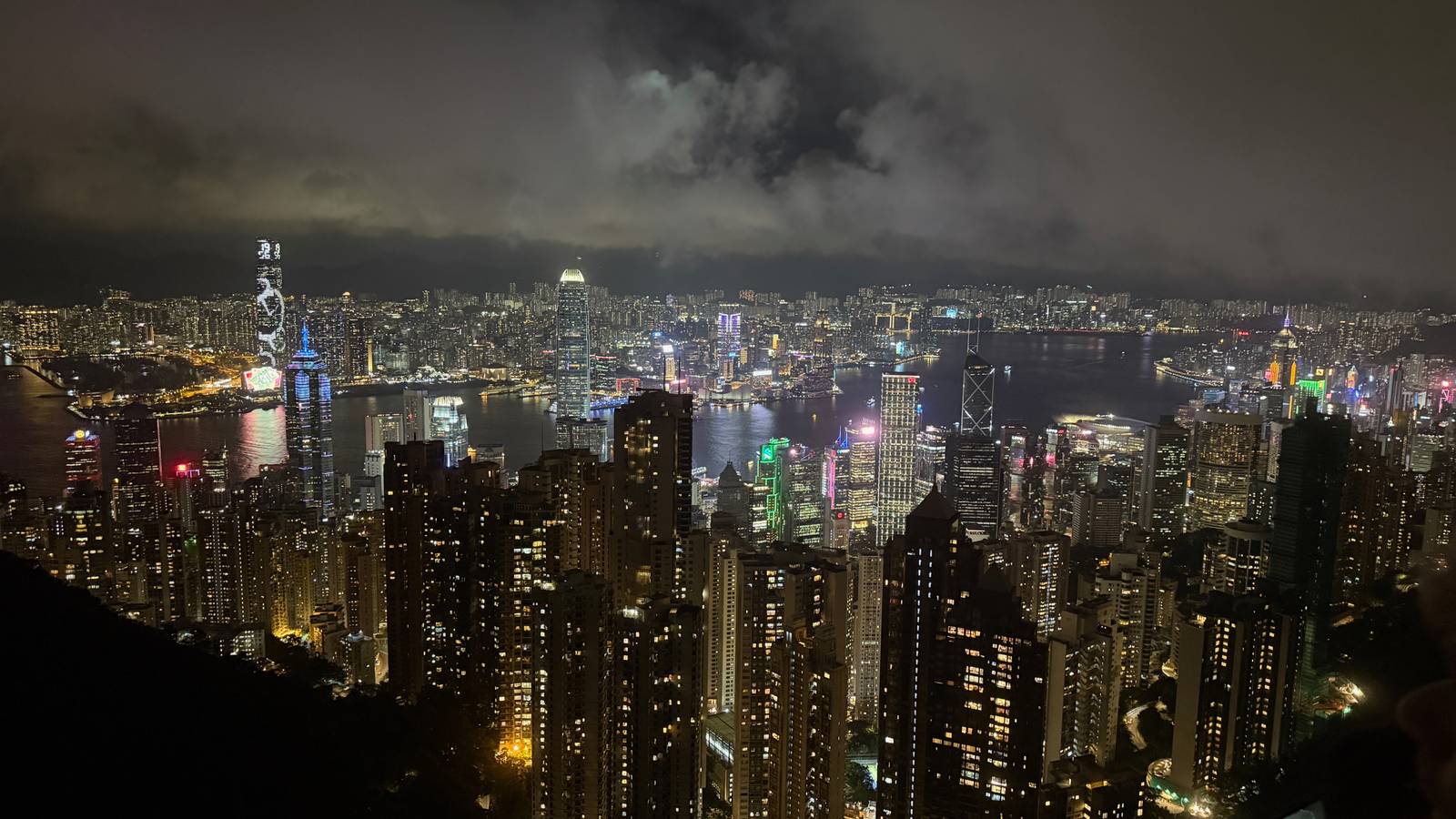 Whispers of Light Over Victoria Peak — Hong Kong, China