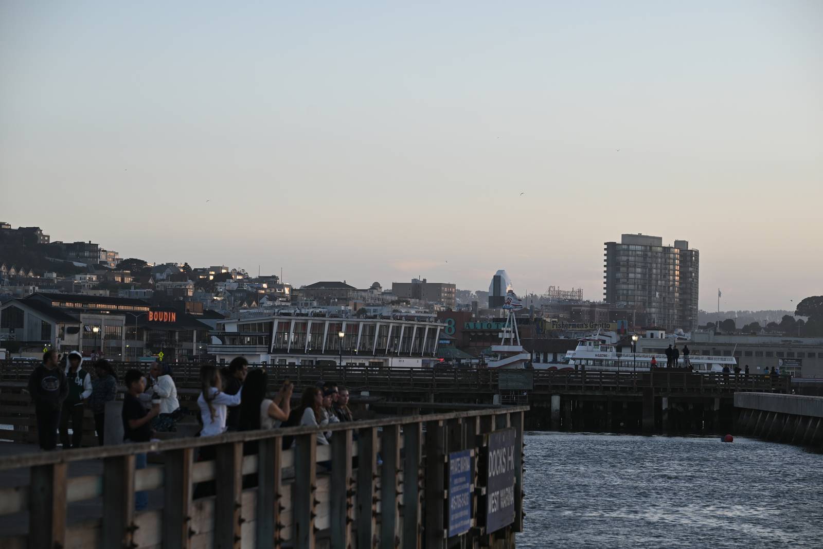 Twilight Gathering on the Waterfront — San Francisco, United States
