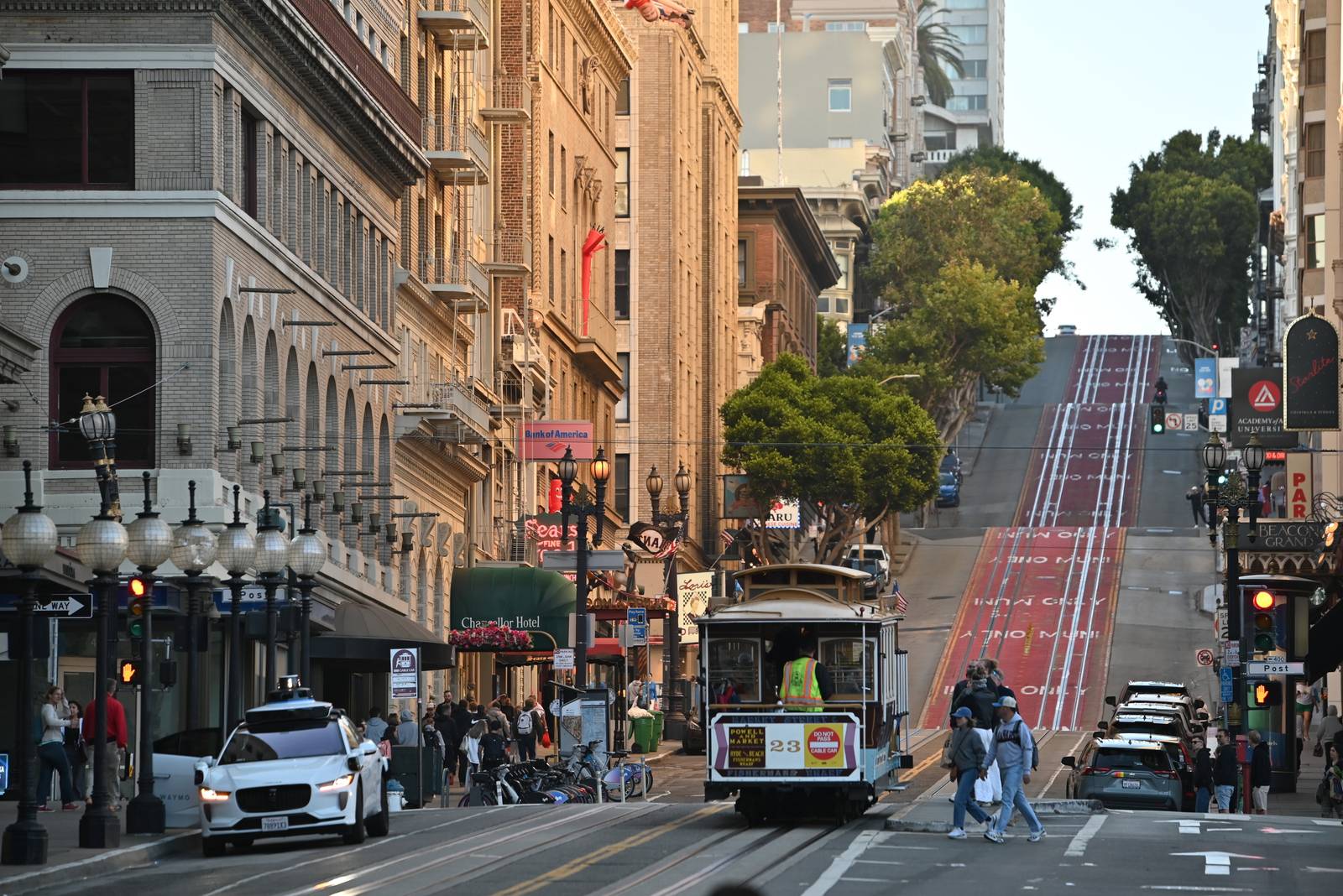 Golden Hour on Powell Street — San Francisco, United States